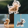 Dog Hair Memory Capsule Keychain