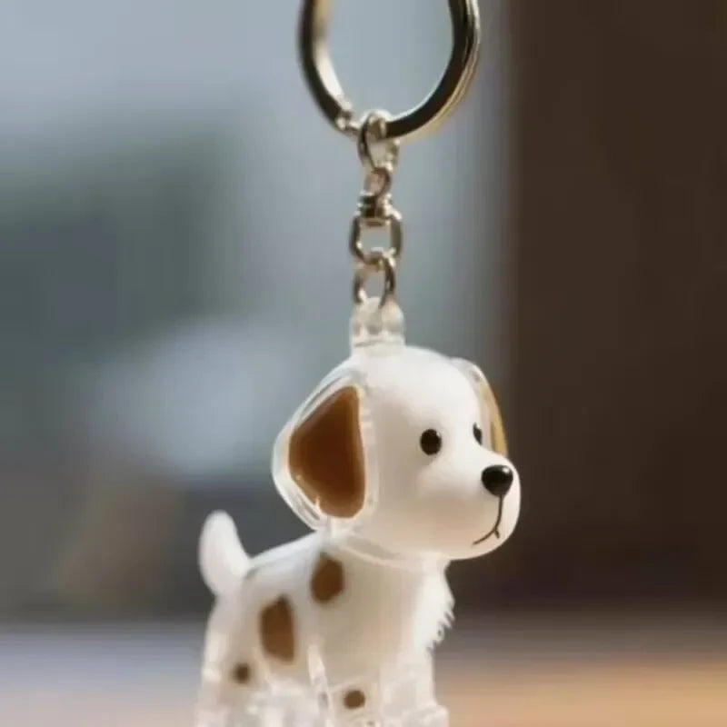 Dog Hair Memory Capsule Keychain