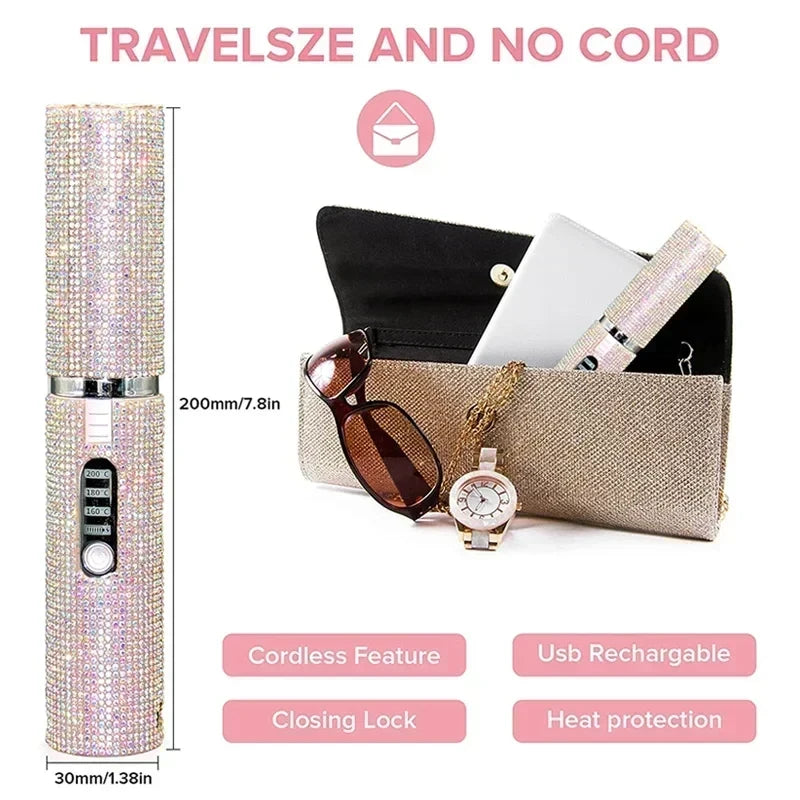 Cordless Hair Straightening Brush