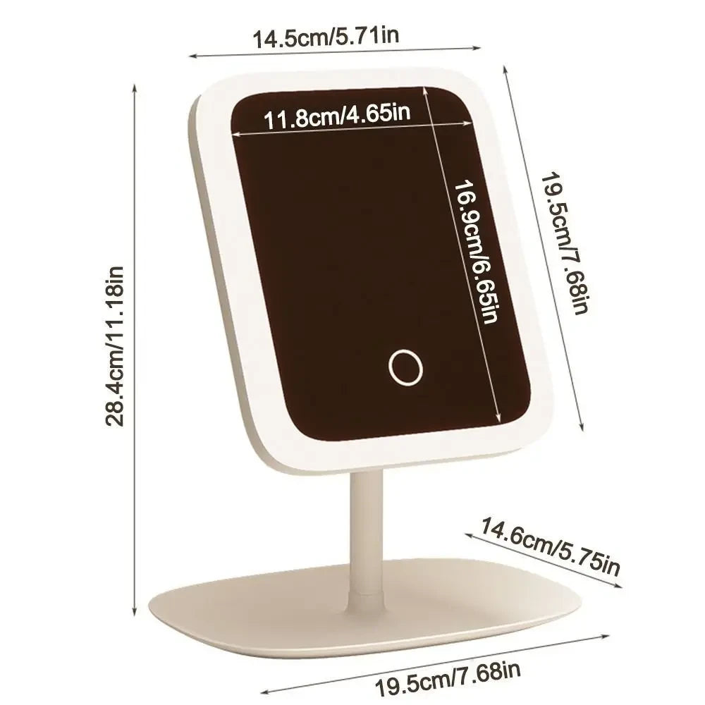 Rechargeable LED Makeup Mirror