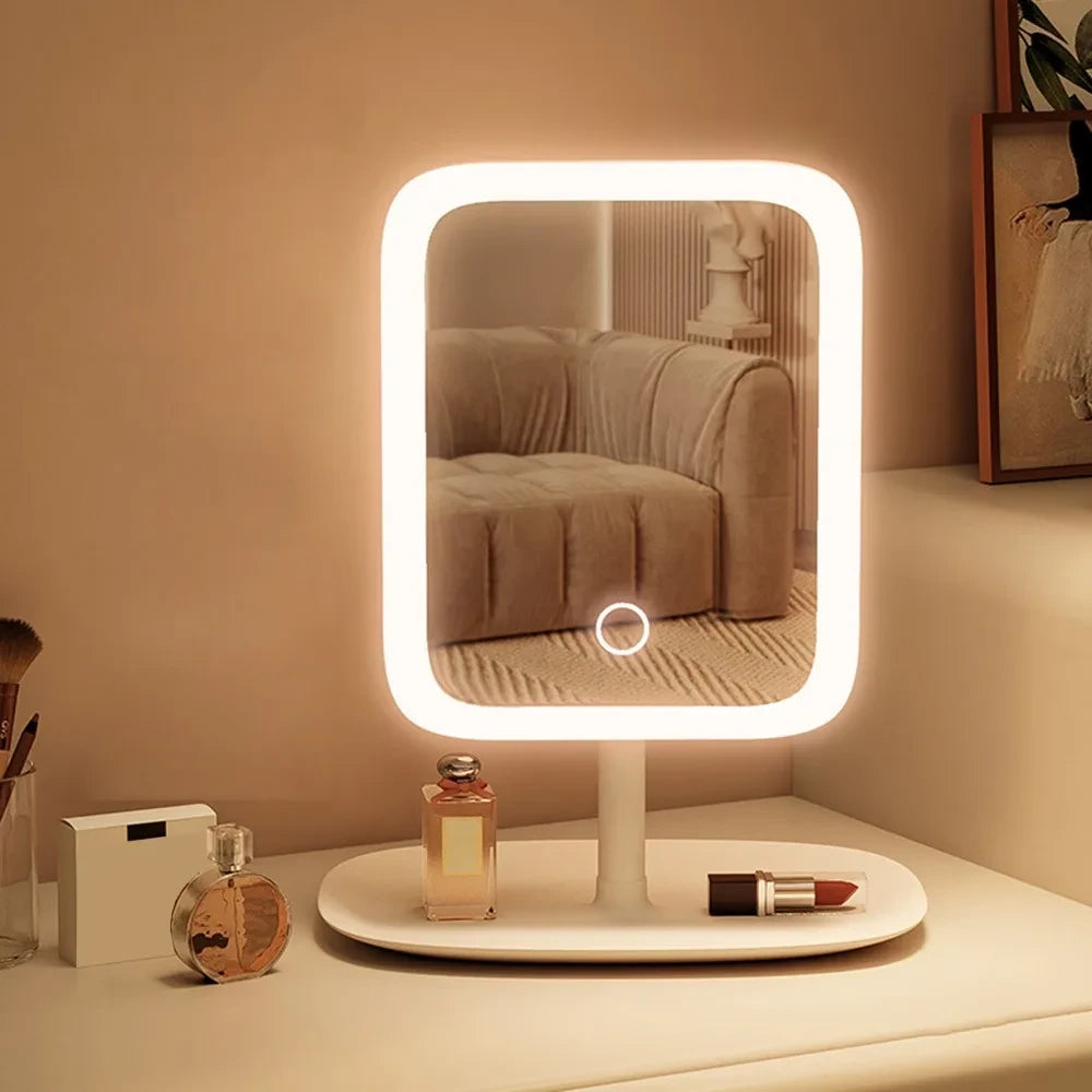 Rechargeable LED Makeup Mirror