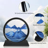 Round Glass Moving Sand Art