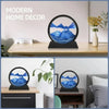 Round Glass Moving Sand Art